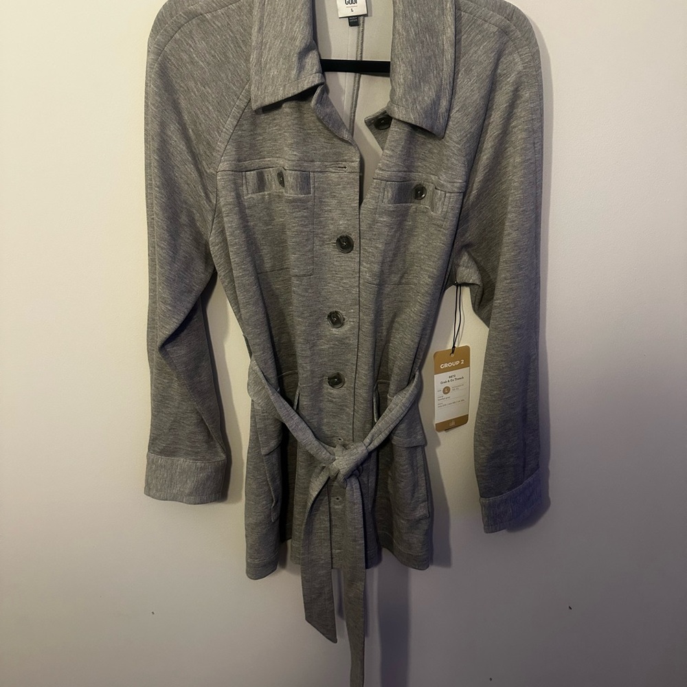 CAbi Gray Trench Coat for Women